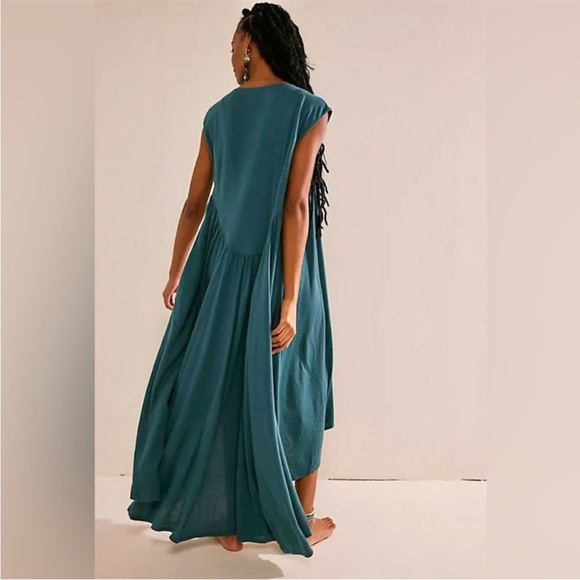 NWOT Free People Beach Madelyn Midi Dress - Picture 3 of 6